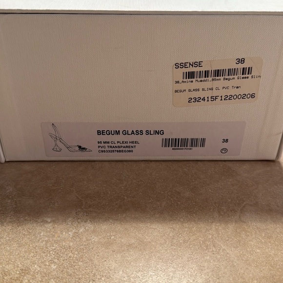 Amina Muaddi Begum Classic Sling 95mm - Picture 6 of 7